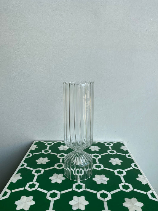 Italian Ichendorf Glass Vase