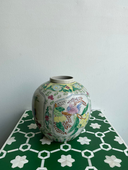 Hand Painted Vintage Vase